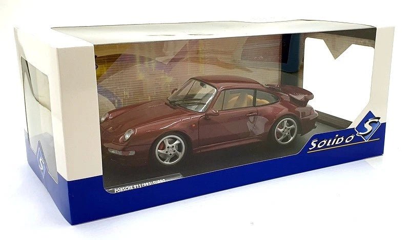 Porsche 911 (993) Turbo Rojo Solido 1:18 - Chido Toys
