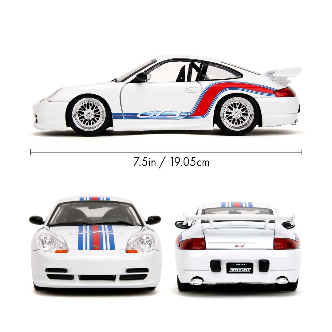 Porsche 911 GT RS (996.1) 2007 a escala - Chido Toys