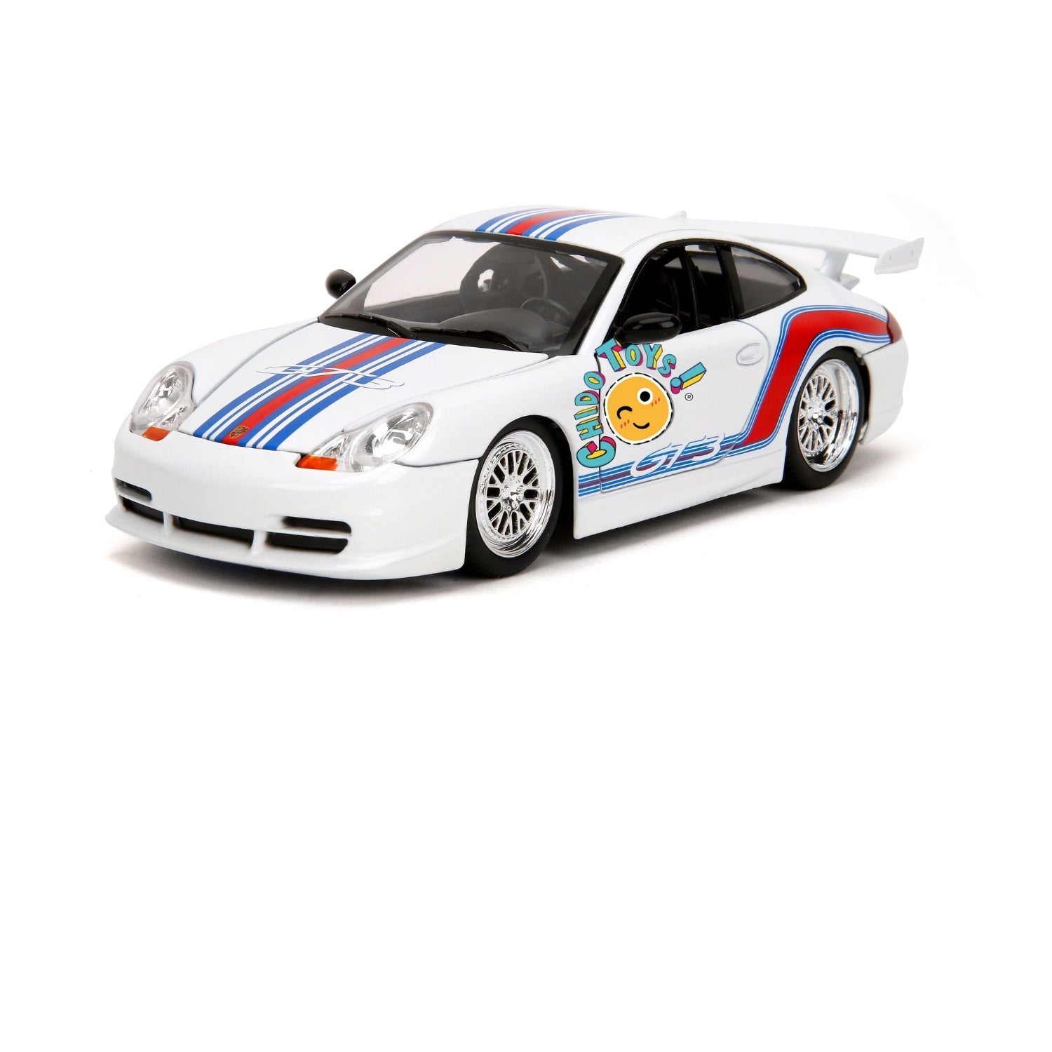 Porsche 911 GT RS (996.1) 2007 a escala - Chido Toys