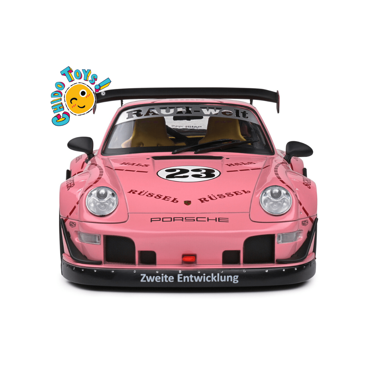 Porsche 911 RWB Pink Pig 23 Solido 1:18 - Chido Toys