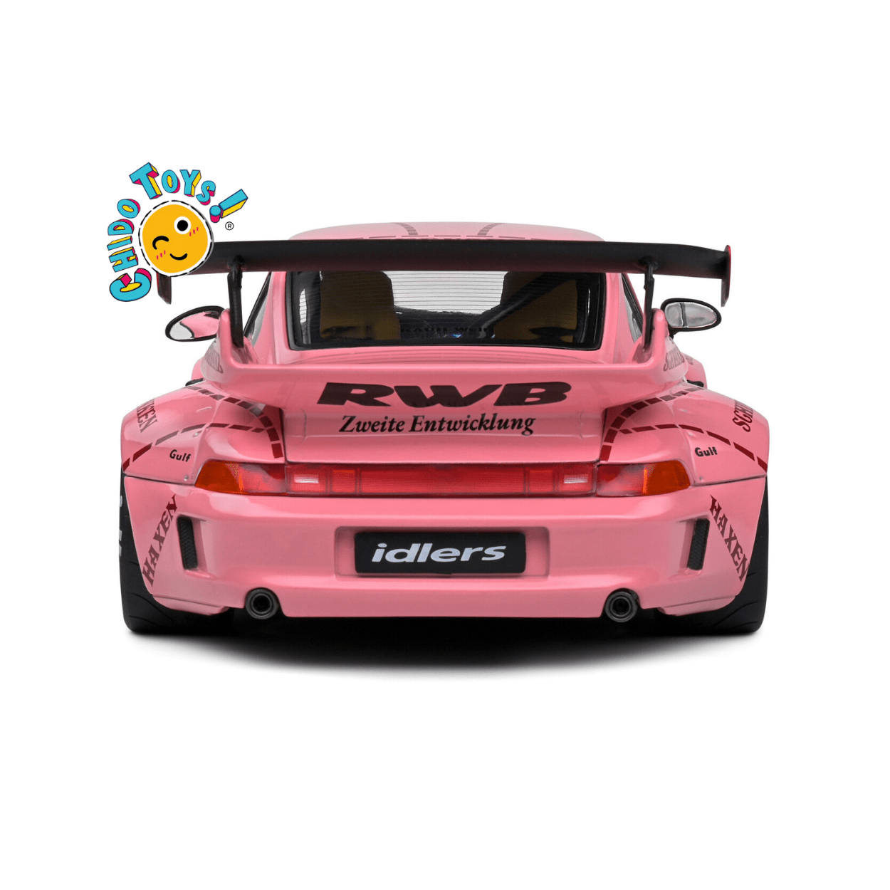 Porsche 911 RWB Pink Pig 23 Solido 1:18 - Chido Toys