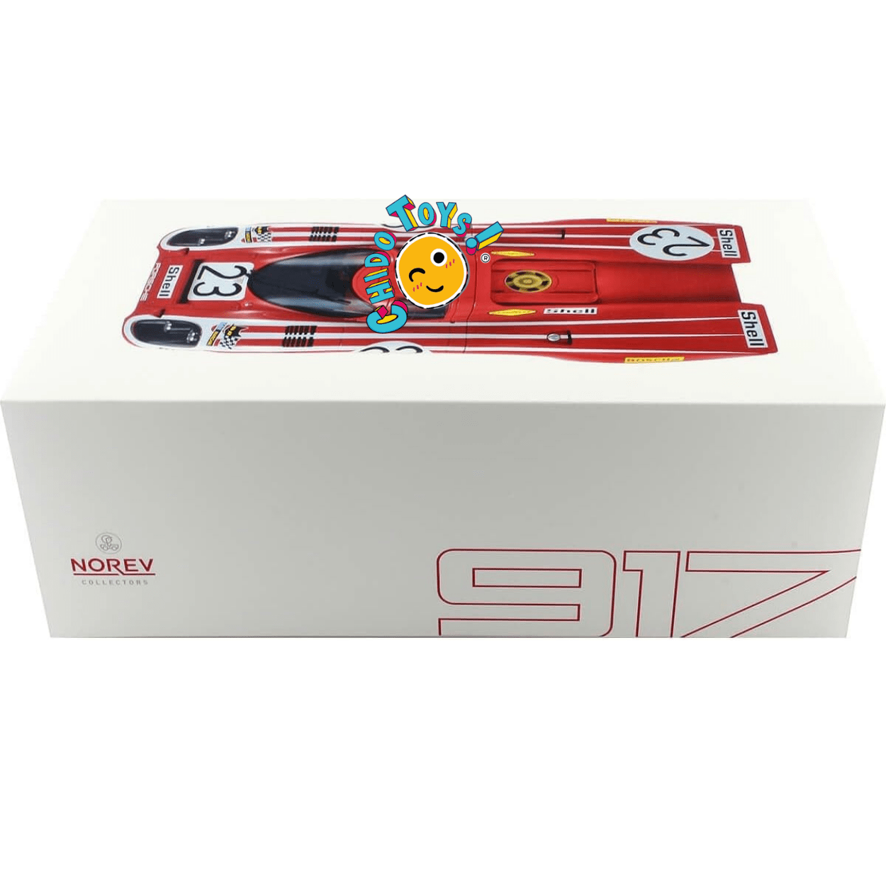 Porsche 917K 23 Le Mans 1970 – Escala 1:12 Norev Collectors - Chido Toys