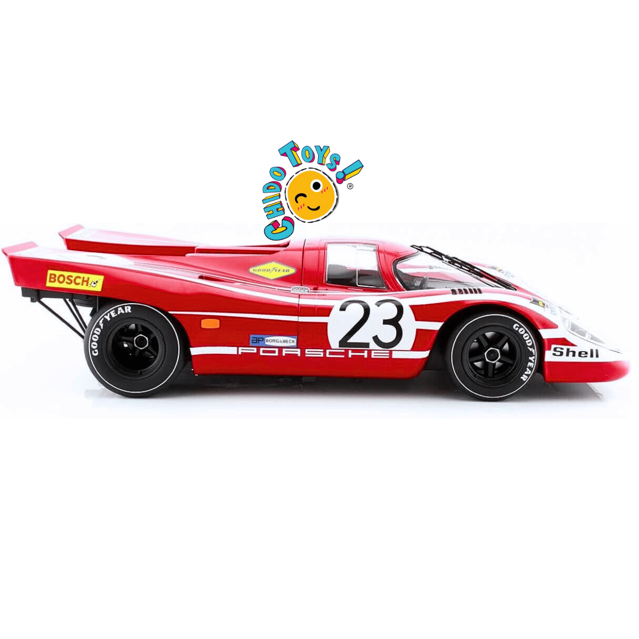 Porsche 917K 23 Le Mans 1970 – Escala 1:12 Norev Collectors - Chido Toys