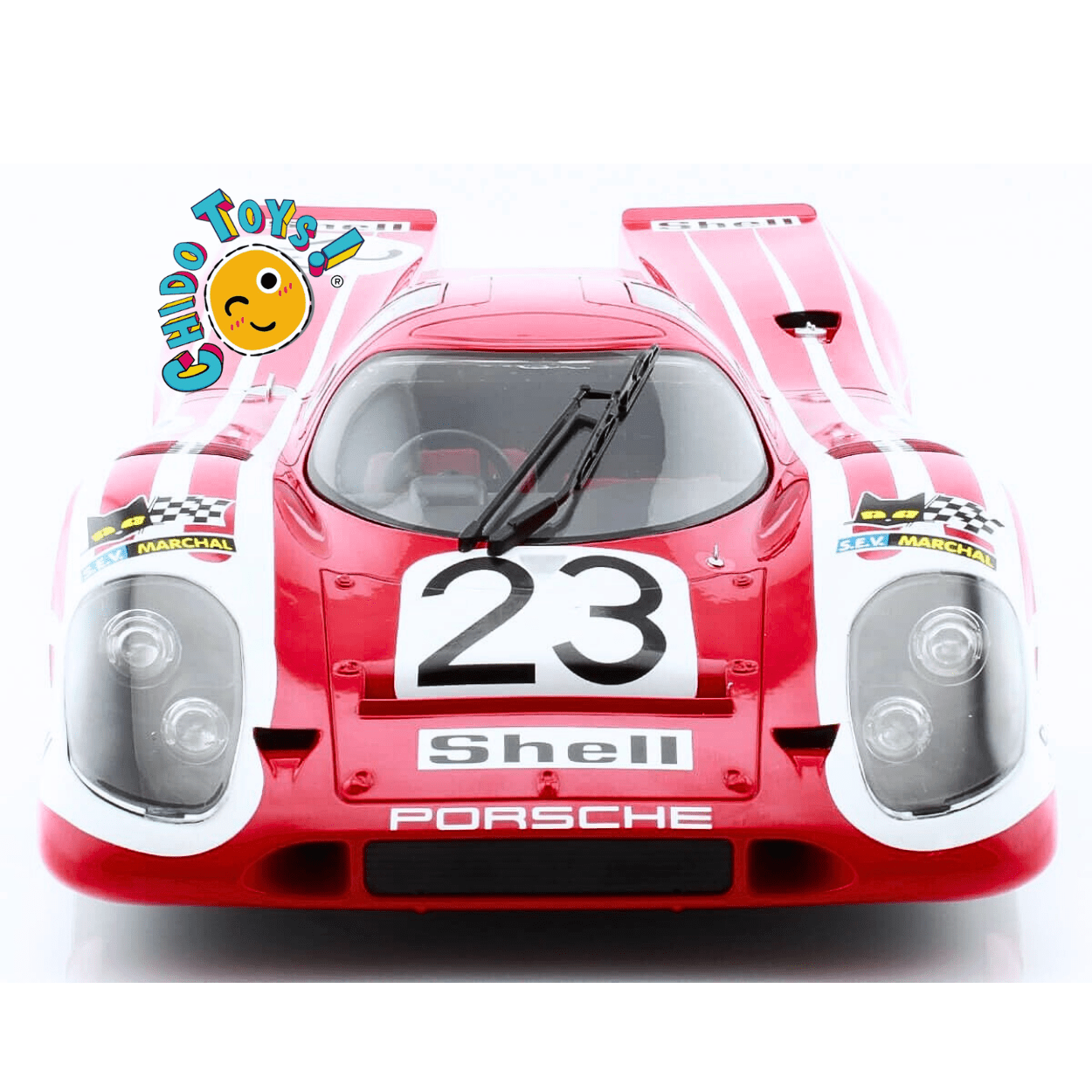 Porsche 917K 23 Le Mans 1970 – Escala 1:12 Norev Collectors - Chido Toys