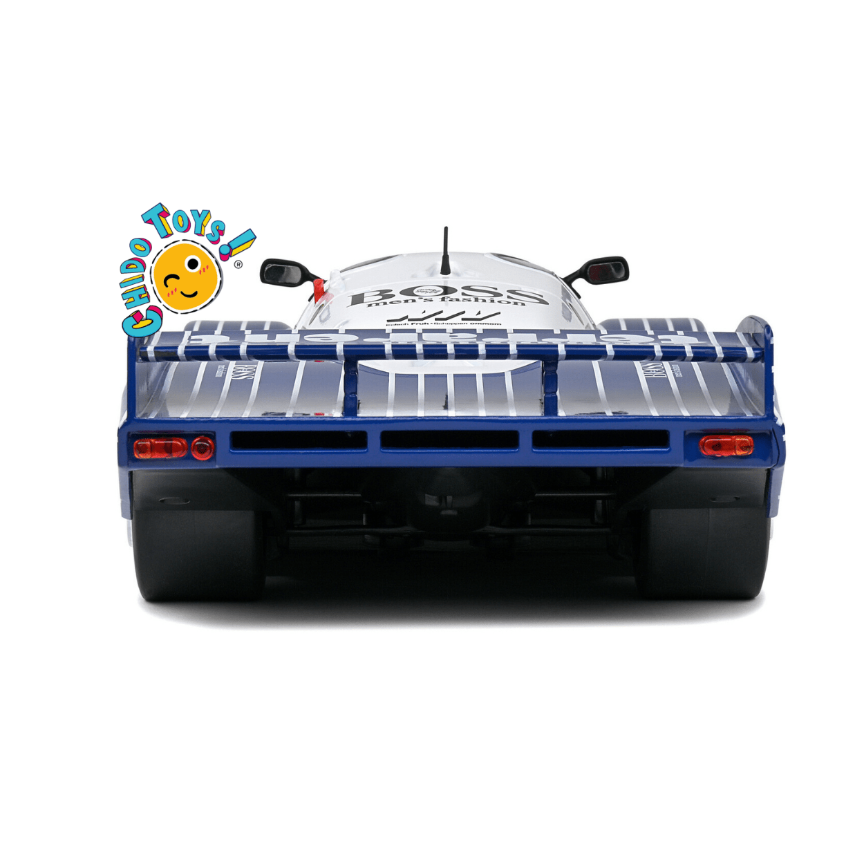 Porsche 956LH 18 BOSS – Escala 1:18 Solido - Chido Toys