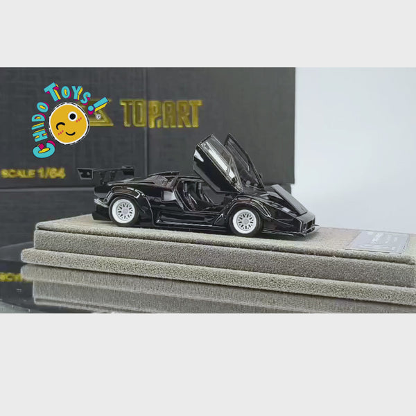 Lamborghini Countach LB★Works Liberty Walk Malaysia Limited Edition 1/64 – TopArt