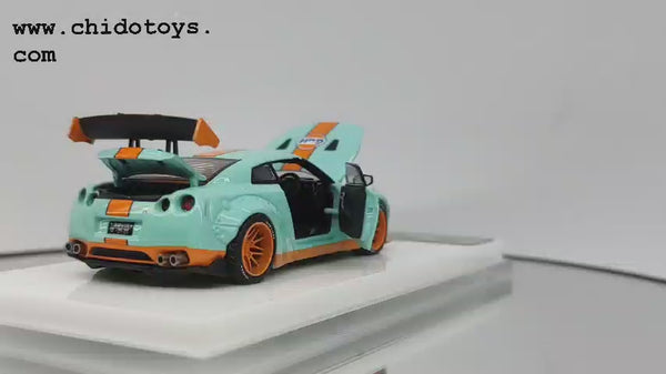 Auto a escala marca Old Time Model, GT-R R35