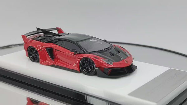 Auto a escala marca Mini Scale, Modelo LB-Silhouette Works Aventador GT EVO