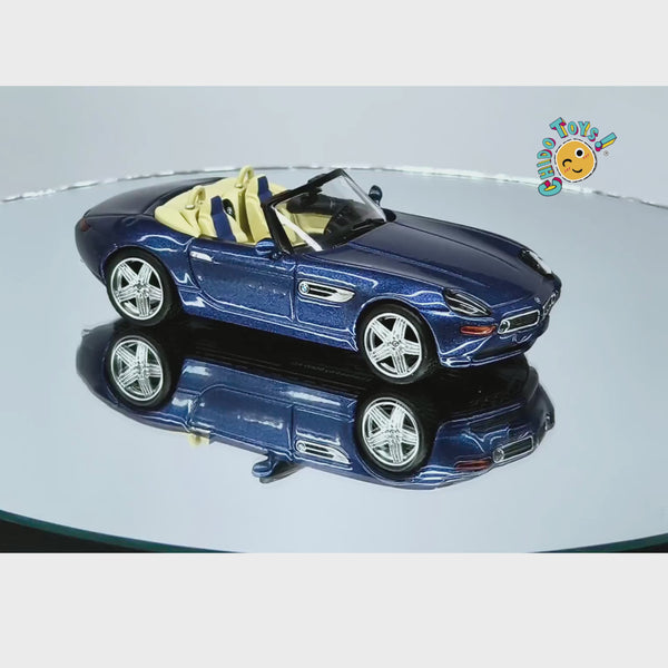 Mini GT BMW Z8 Alpina 1:64 Alpine Blue convertible