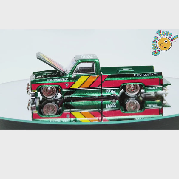 Kaido House Chevrolet Silverado Kaido Works V3 1:64 Verde