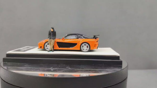 Auto a escala marca Time Micro, Modelo Mazda RX-7 Fast and Furious