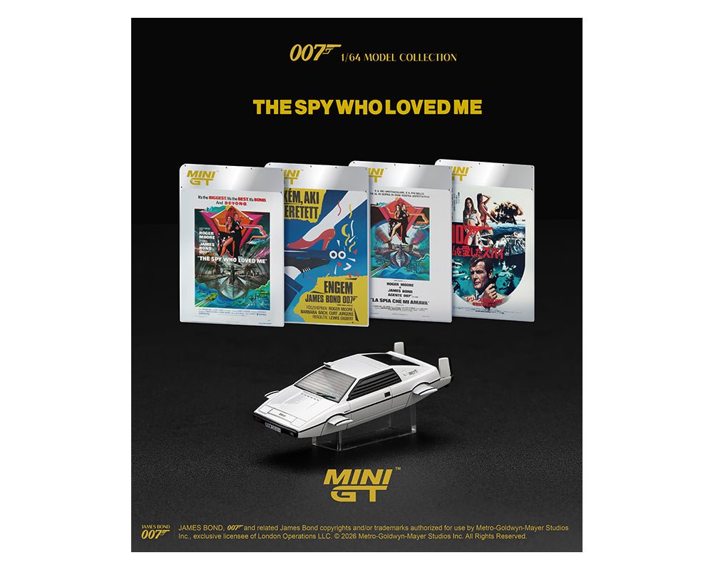 Próximo a llegar 🚗🔥 Mini GT 1:64 James Bond 007 Lotus Esprit S1 Submarino “La espía que me amó” - Chido Toys