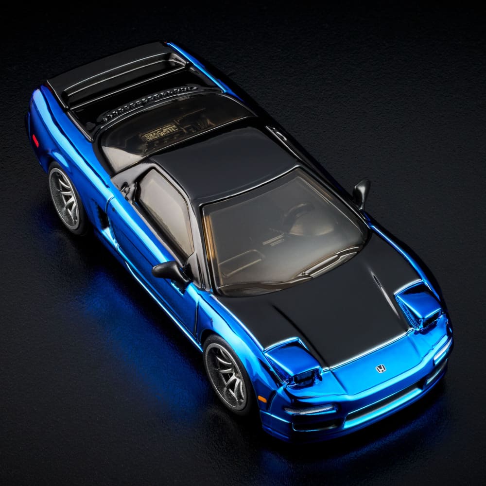 Hot Wheels RLC Honda NSX 1:64 Spectraflame Blue con iluminación funcional