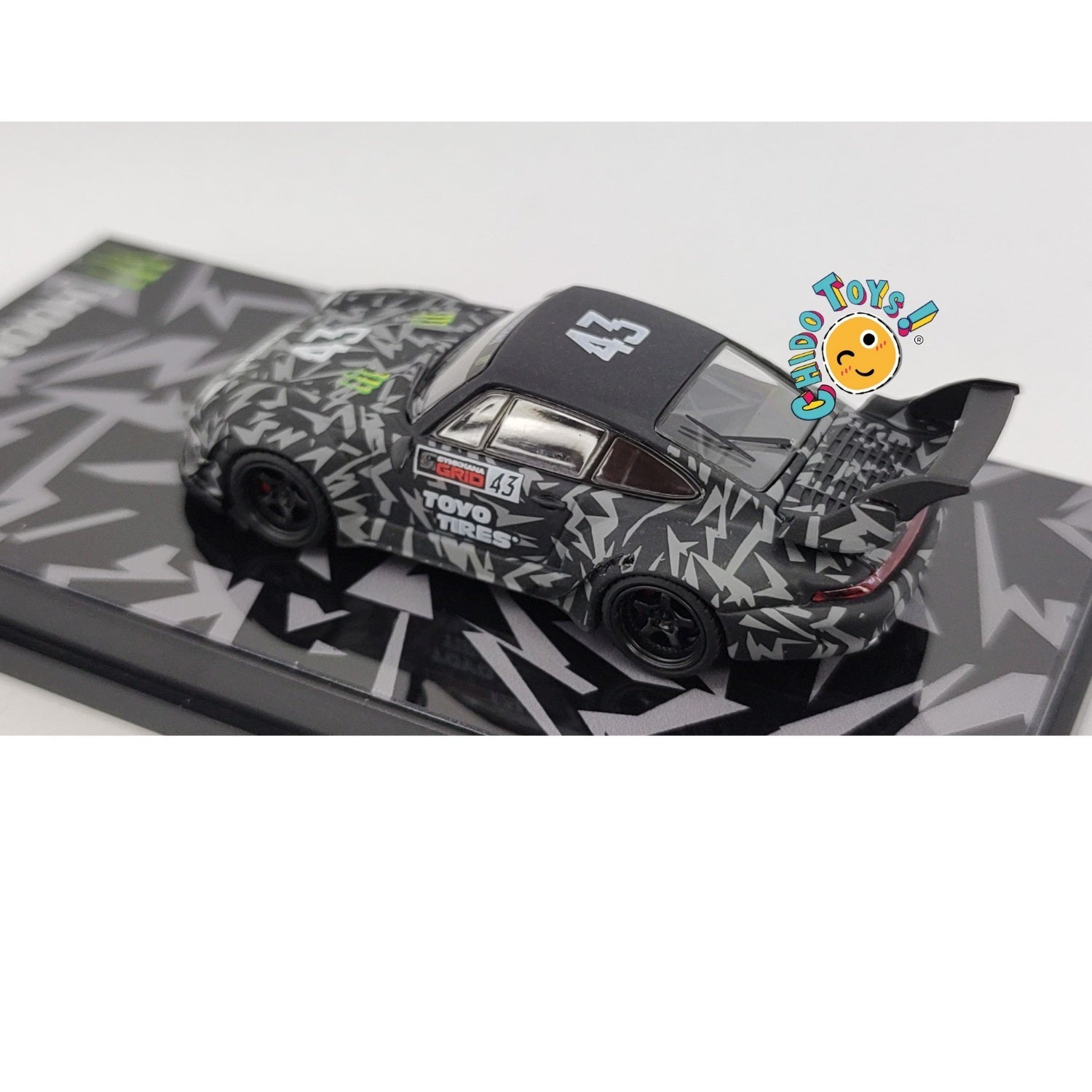 RWB 993 Hoonipigasus Monster (1:64) – Edición Flame - Chido Toys