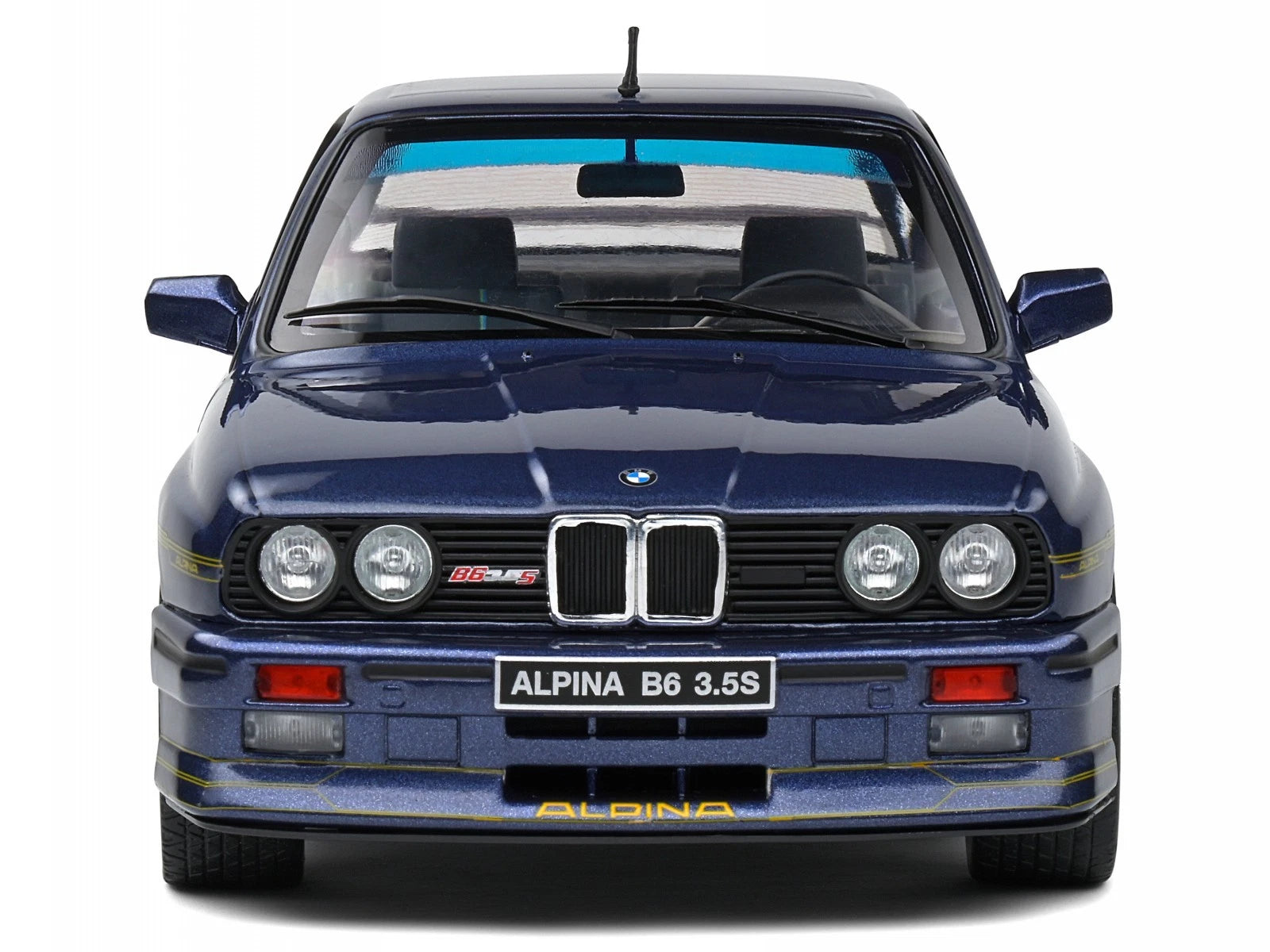Solido BMW Alpina B6 3.5 S E30 1:18 azul metálico
