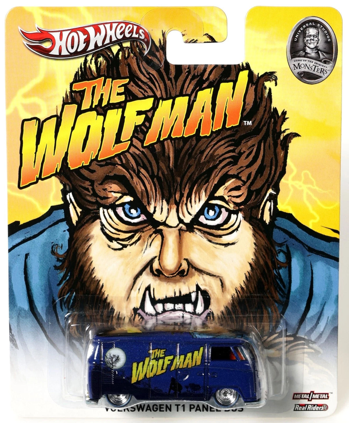 Hot Wheels Volkswagen T1 Panel Bus The Wolfman 1:64 – Premium 2013