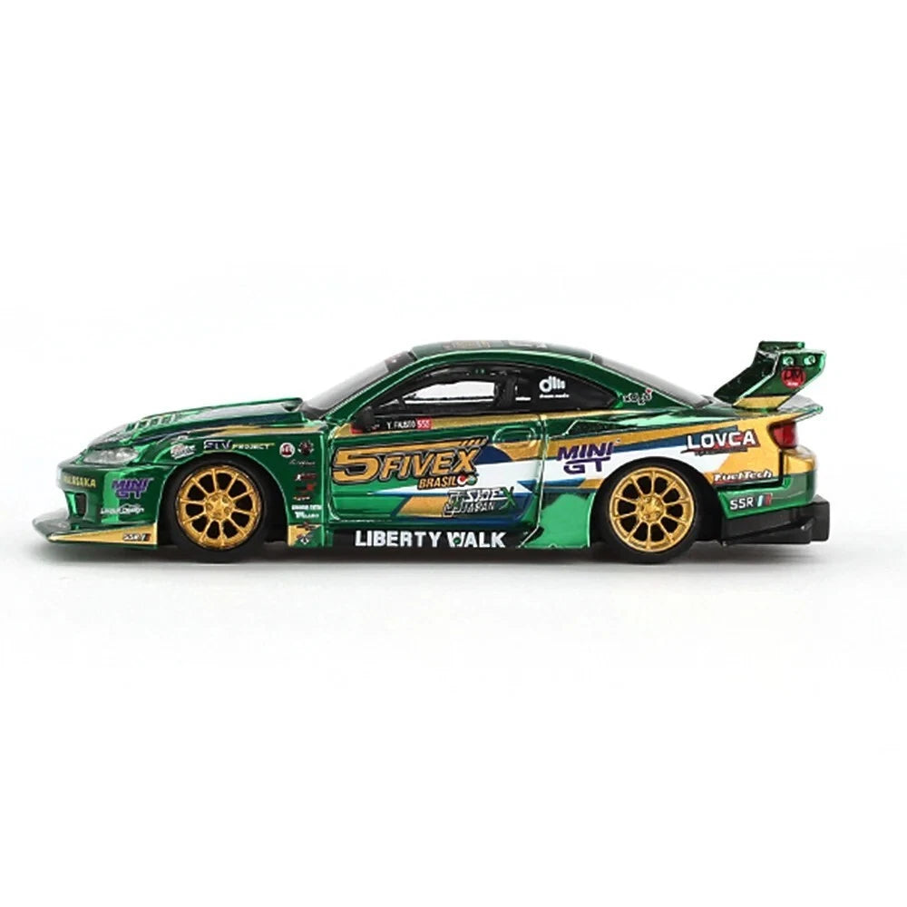 Mini GT Nissan Silvia S15 LB-Super Silhouette 1:64 FiveX Brasil