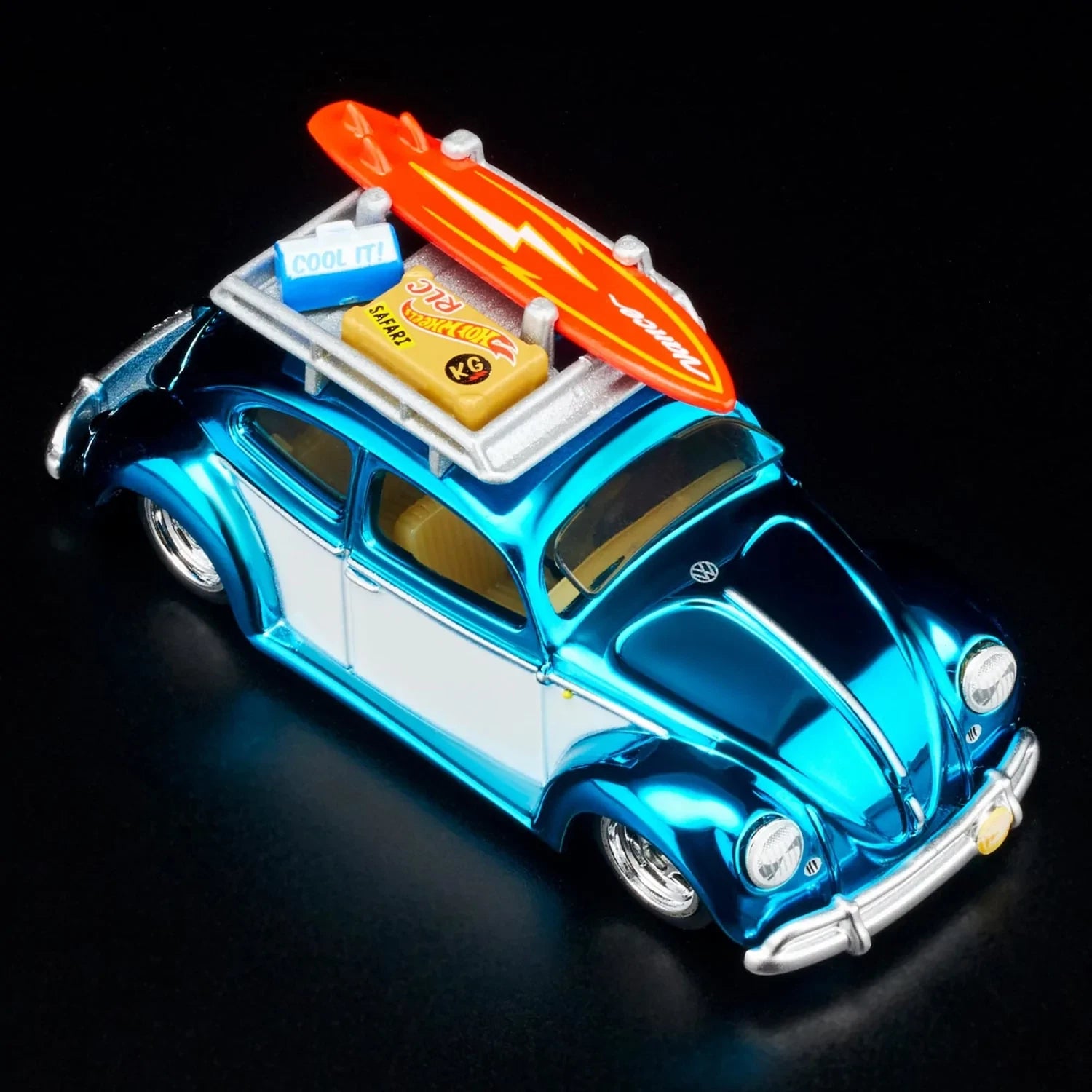 Hot Wheels RLC Kawa Bug Primera Edición 1:64 – Volkswagen Beetle Surf azul Spectraflame. Envío Gratis
