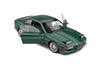 BMW Alpina B12 5.0 E31 Solido escala 1:18 color verde metálico con puertas funcionales, interior detallado y llantas de goma.