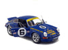 Porsche 911 RSR Daytona 1973 #6 Solido escala 1:18 azul Sunoco con llantas de goma, puertas abatibles e interior de competición.