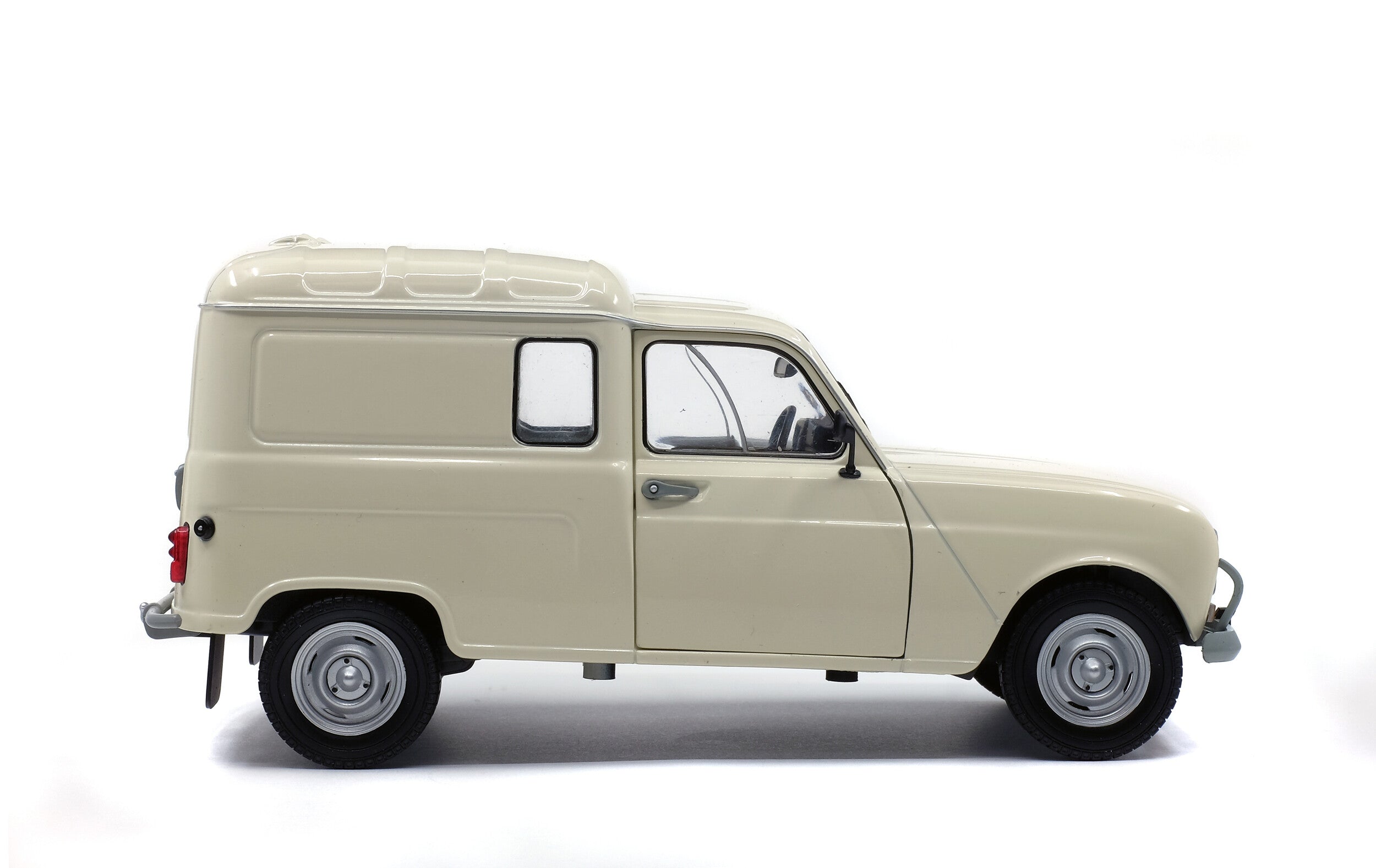 Solido Renault 4 F4 Furgoneta 1975 1:18 color beige con puertas abatibles