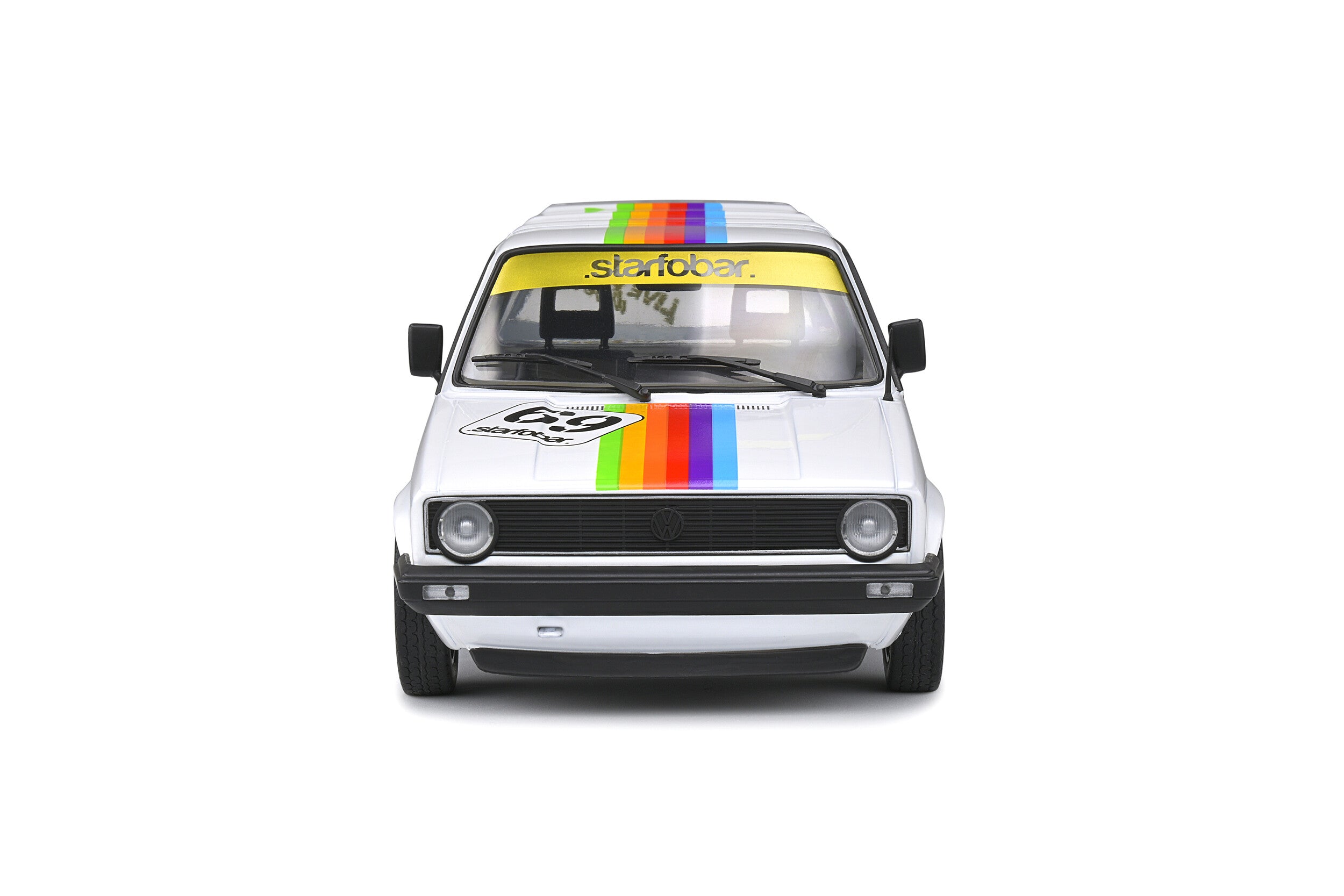 Solido Volkswagen Caddy MK1 Apple Computer Custom 1982 1:18 puertas abatibles