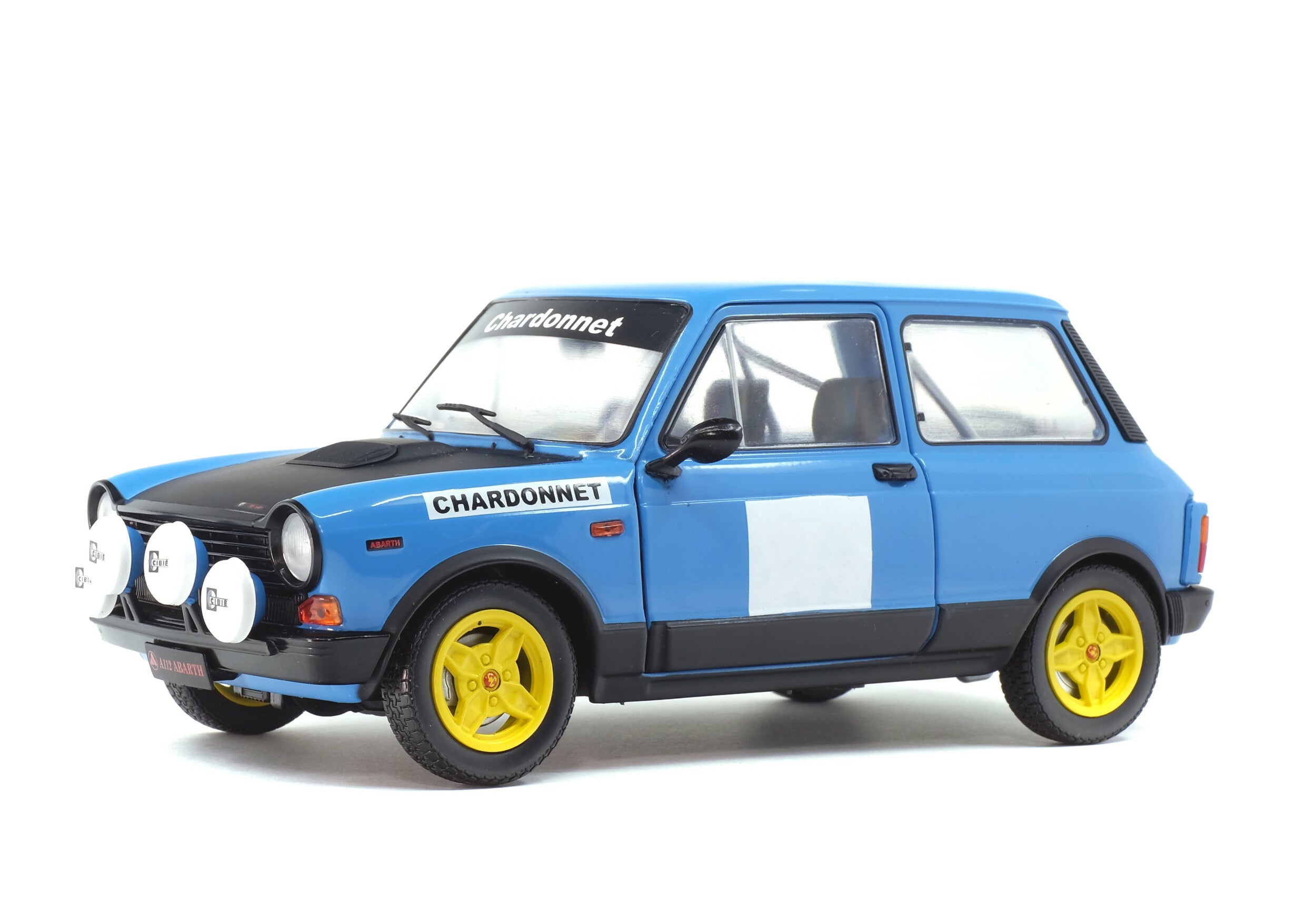 Solido Autobianchi A112 MK5 Abarth Chardonnet Rally 1980 1:18