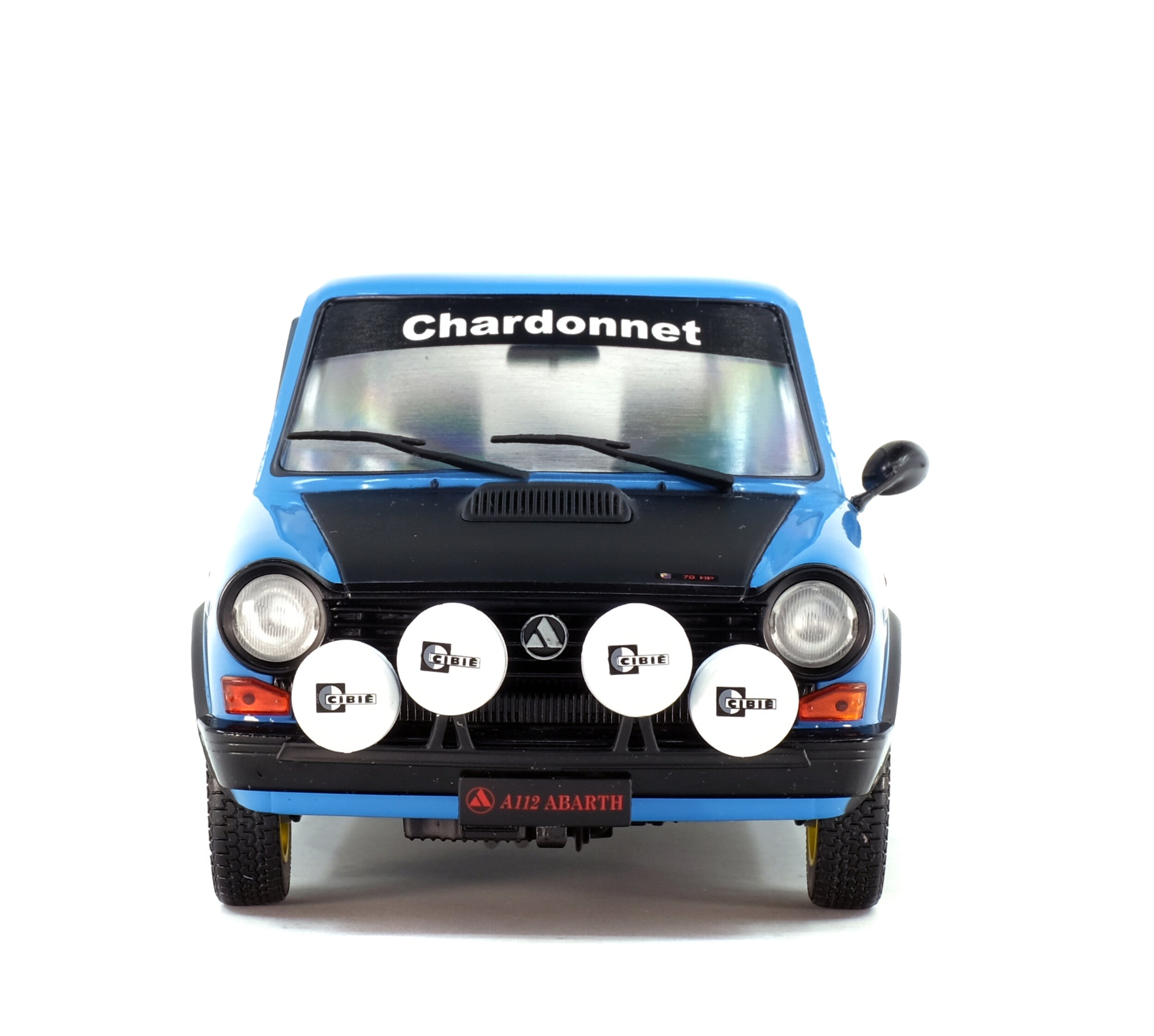 Solido Autobianchi A112 MK5 Abarth Chardonnet Rally 1980 1:18