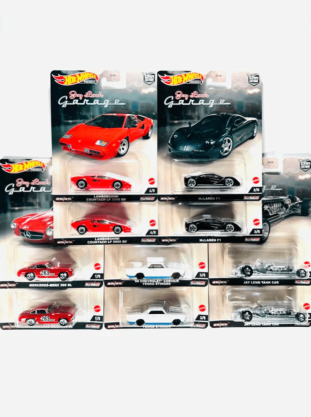 Serie Premium Hot Wheels Car Culture 2022 N Case ” Jay Leno's Garage “ - Chido Toys