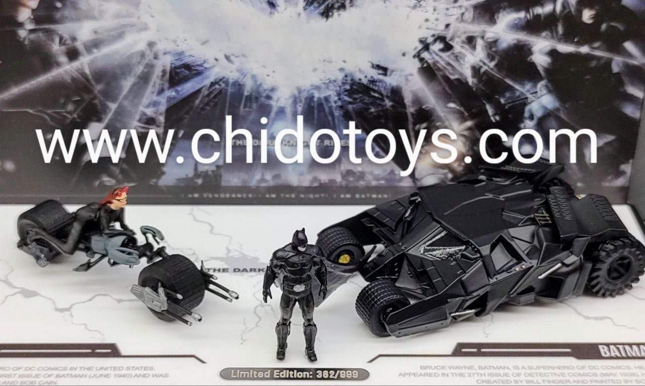 Set Batman & Catwoman 1:64 – Edición Limitada de 999 Piezas - Chido Toys