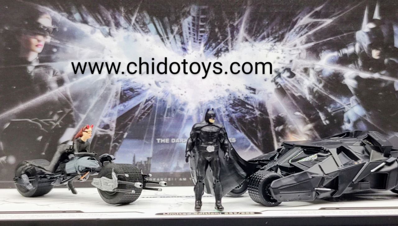 SET escala 1:64 Batman & Catwomen, marca More Art - Chido Toys