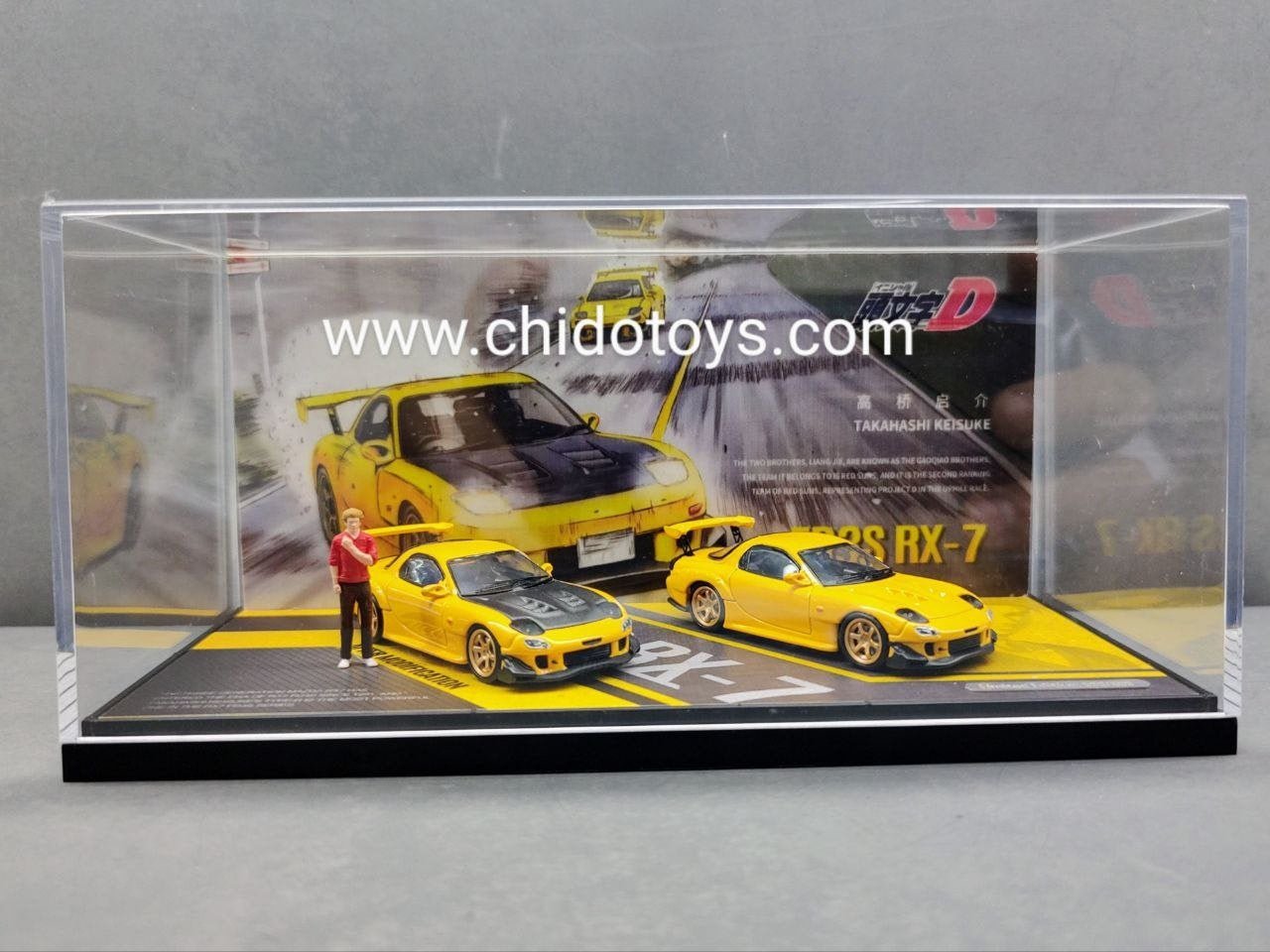 SET Initial D, Time Micro, MAZADA FD3S RX - 7 - Chido Toys