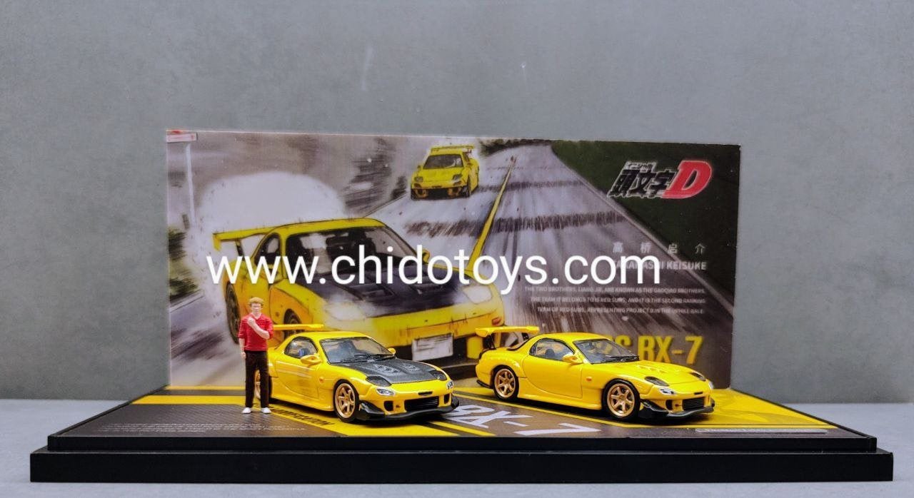 SET Initial D, Time Micro, MAZADA FD3S RX - 7 - Chido Toys