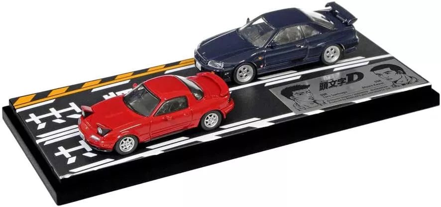 SET MODELER'S Initial D Set Vol.11 ROADSTER (NA6CE) y SKYLINE (ER34) - Chido Toys