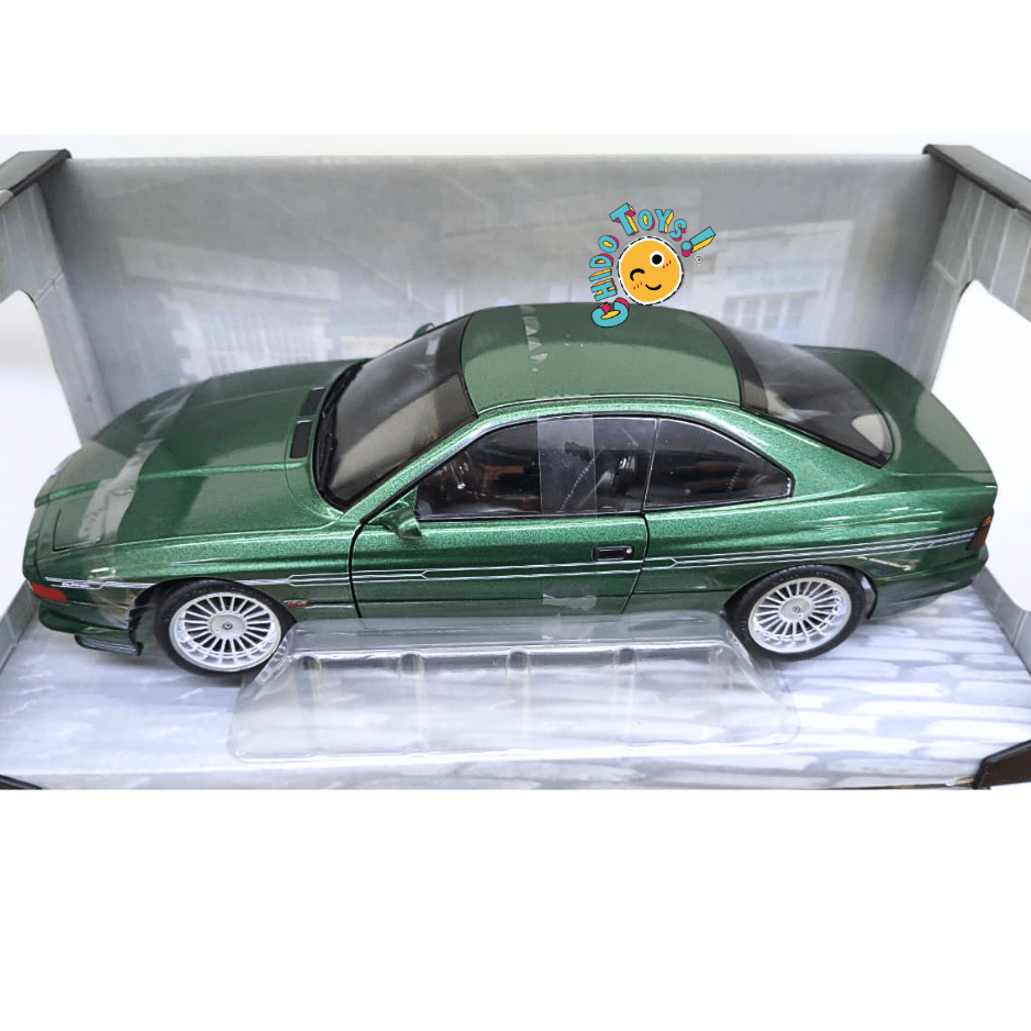 Solido BMW Alpina B12 5.0 E31 1:18 verde metálico - Chido Toys