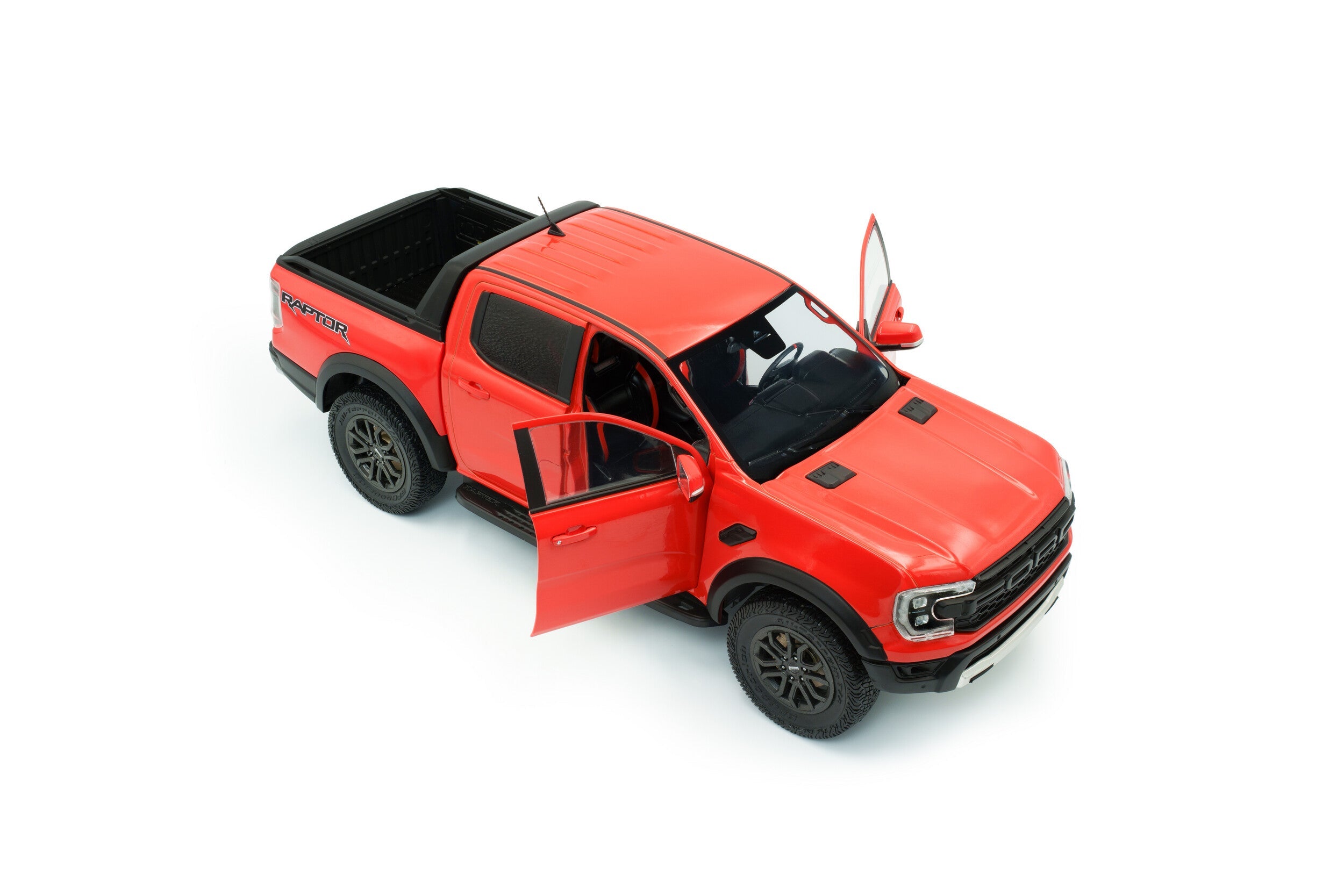 Solido Ford Ranger Raptor 2024 1:18 Naranja Apertura - Chido Toys