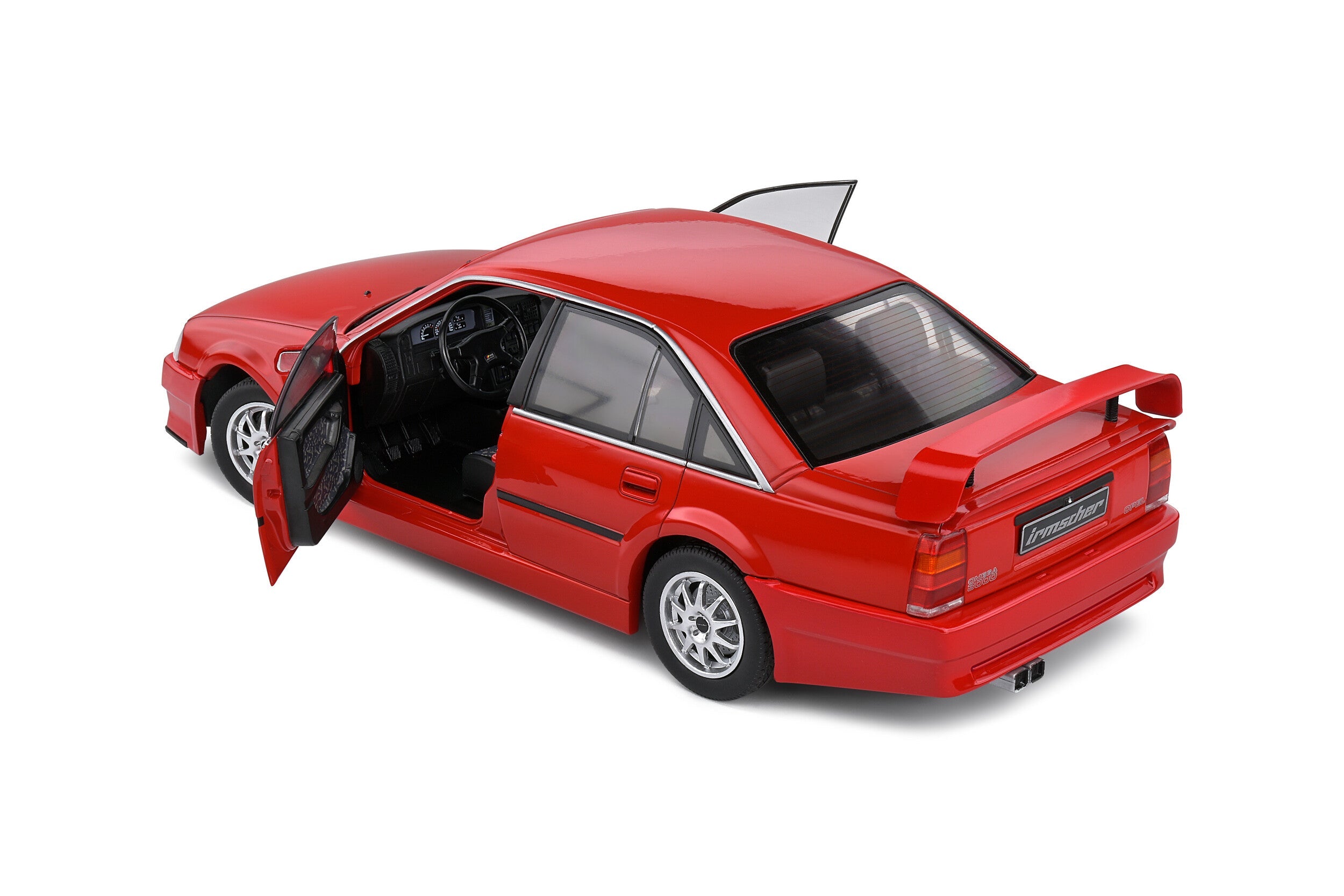 Solido Opel Omega 3000 24V Irmscher 1990 1:18 Rojo - Chido Toys
