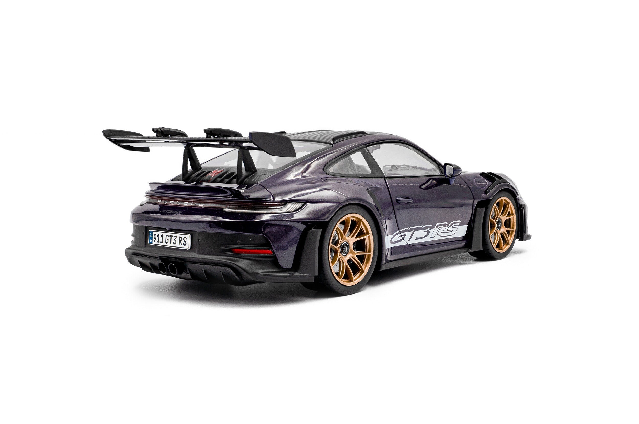 Solido Porsche 911 GT3 RS Weissach 1:18 Viola Purple - Chido Toys