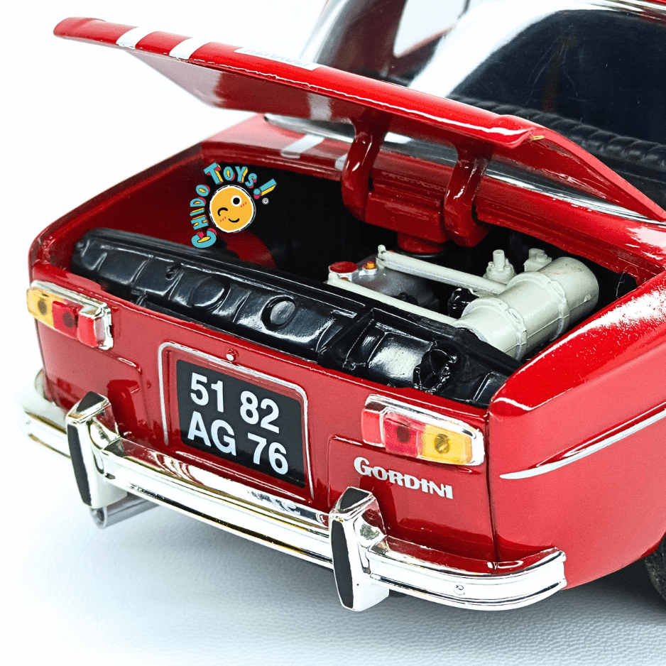 Solido Renault 8 Gordini 1967 1:18 Rojo metálico edición clásica - Chido Toys