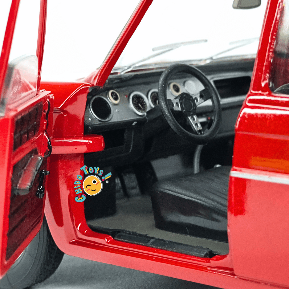 Solido Renault 8 Gordini 1967 1:18 Rojo metálico edición clásica - Chido Toys