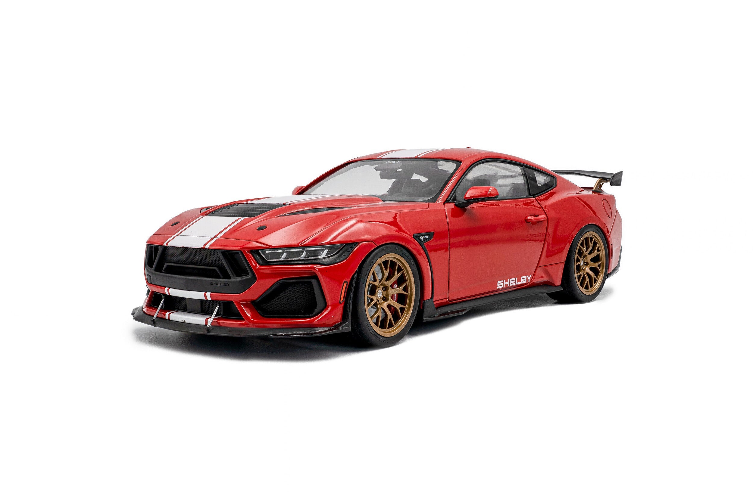 Solido Shelby Mustang Super Snake 2025 1:18 Race Red - Chido Toys