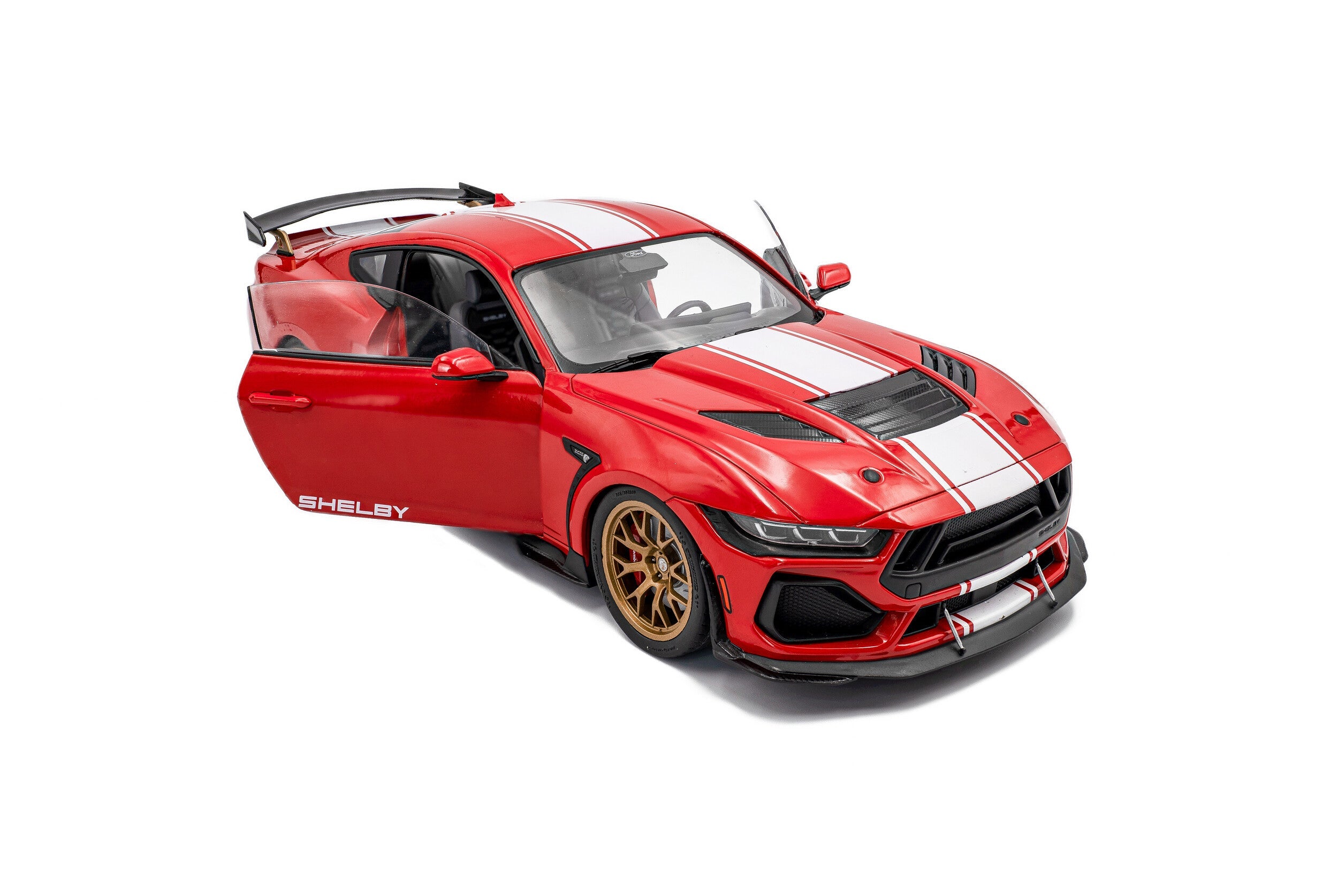 Solido Shelby Mustang Super Snake 2025 1:18 Race Red - Chido Toys