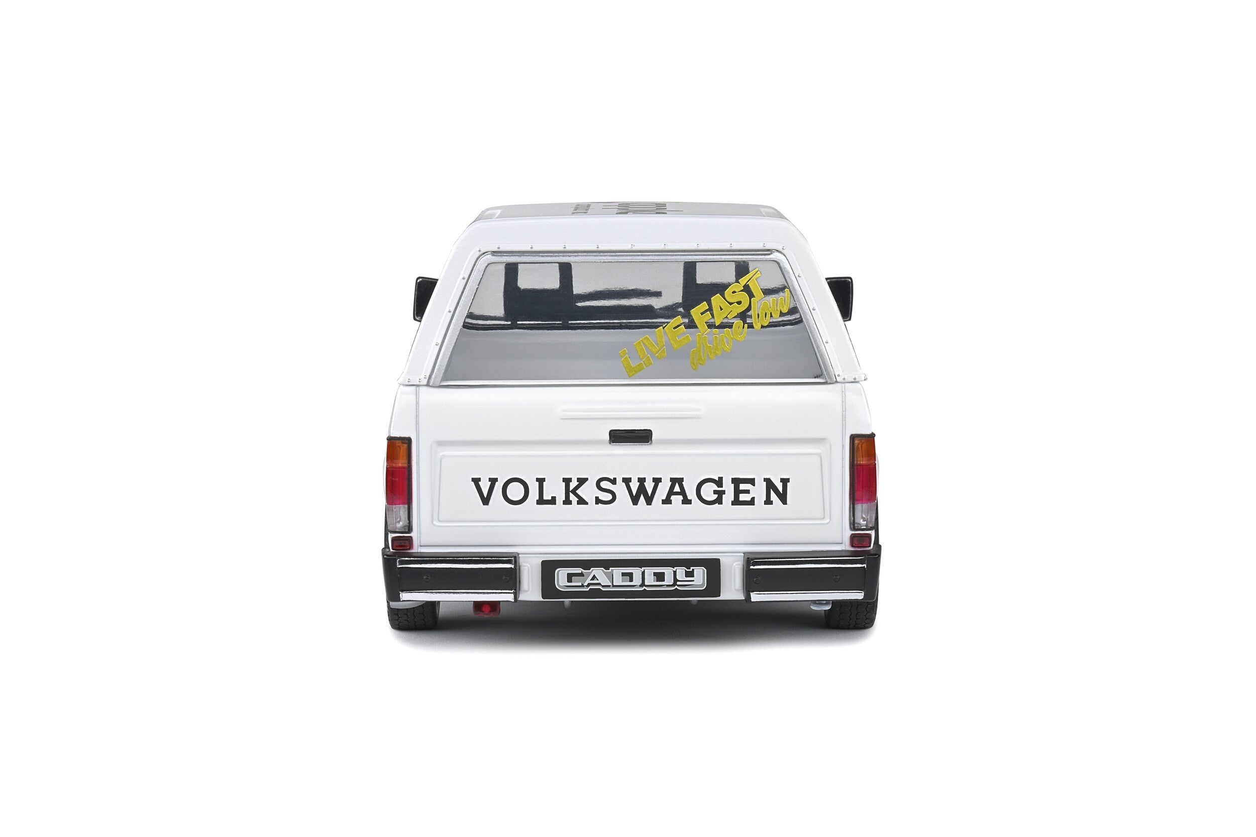 Solido Volkswagen Caddy MK1 Apple Computer Custom 1982 1:18 puertas abatibles - Chido Toys