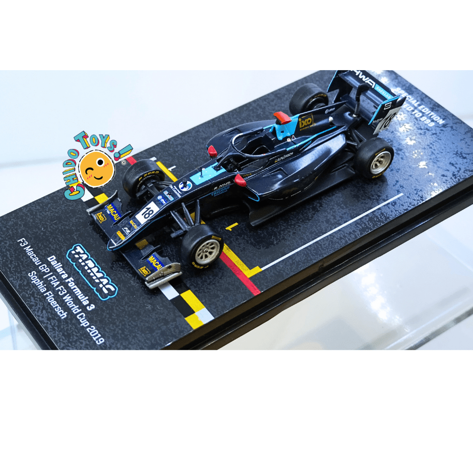 Tarmac Works Dallara F3 Macau GP 2019 Sophia Flörsch 1:64 Limitado - Chido Toys