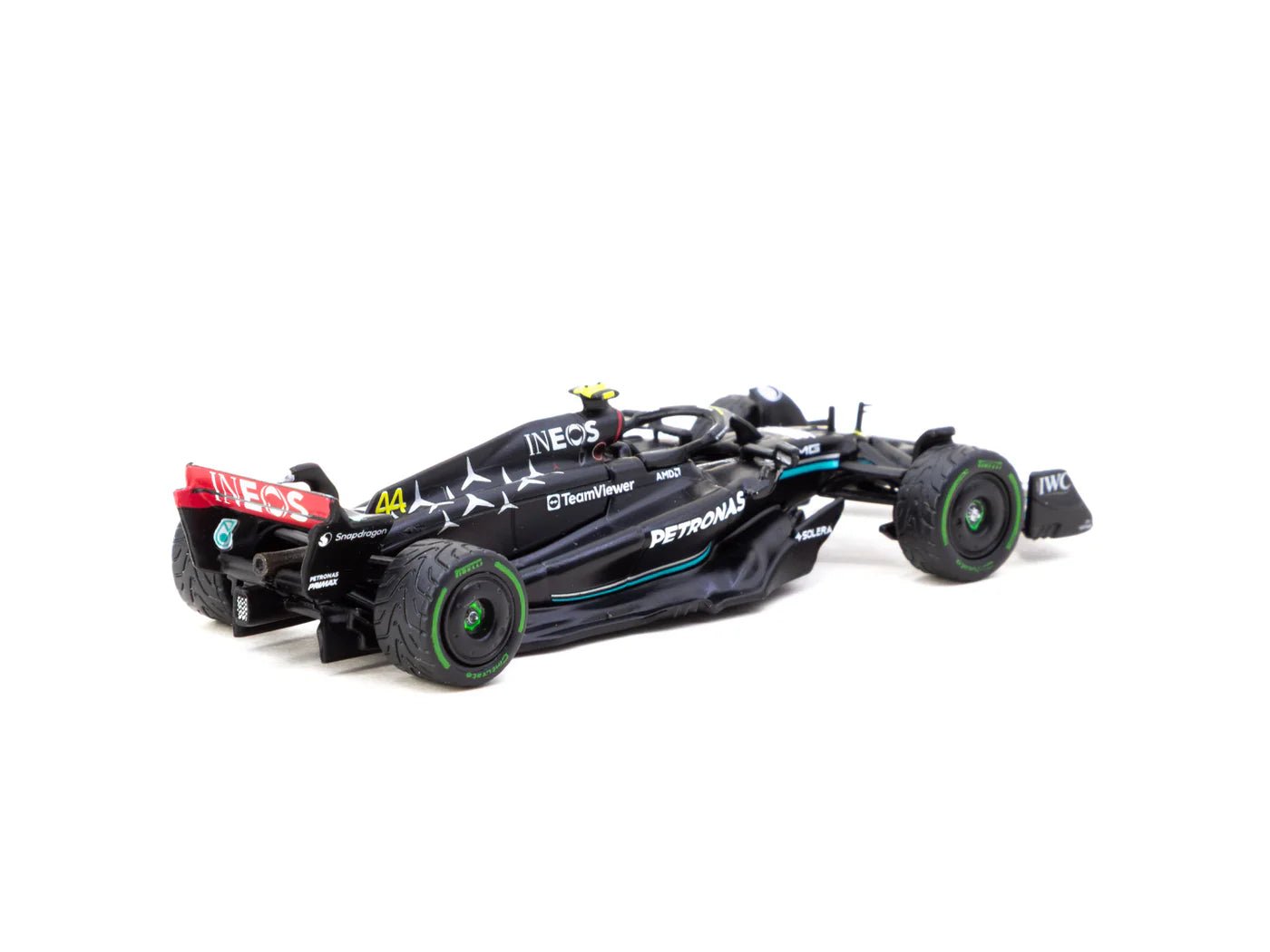 Tarmac Works Mercedes W14 F1 2023 Hamilton 1:64 44 - Chido Toys