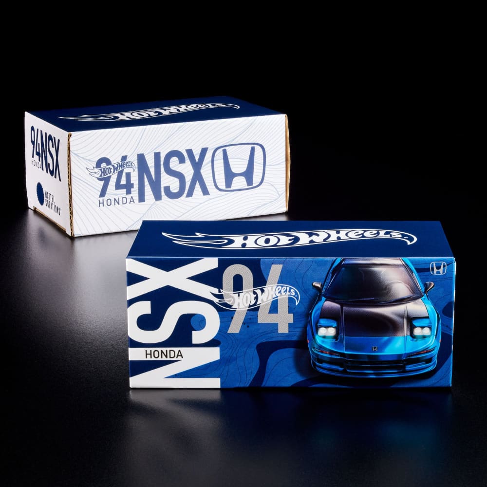 Hot Wheels RLC Honda NSX 1:64 Spectraflame Blue con iluminación funcional