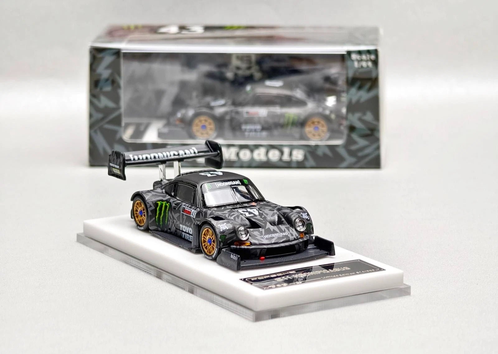 Top Models Porsche 911 Hoonipigasus 1:64 Edición Limitada 402/999 - Chido Toys