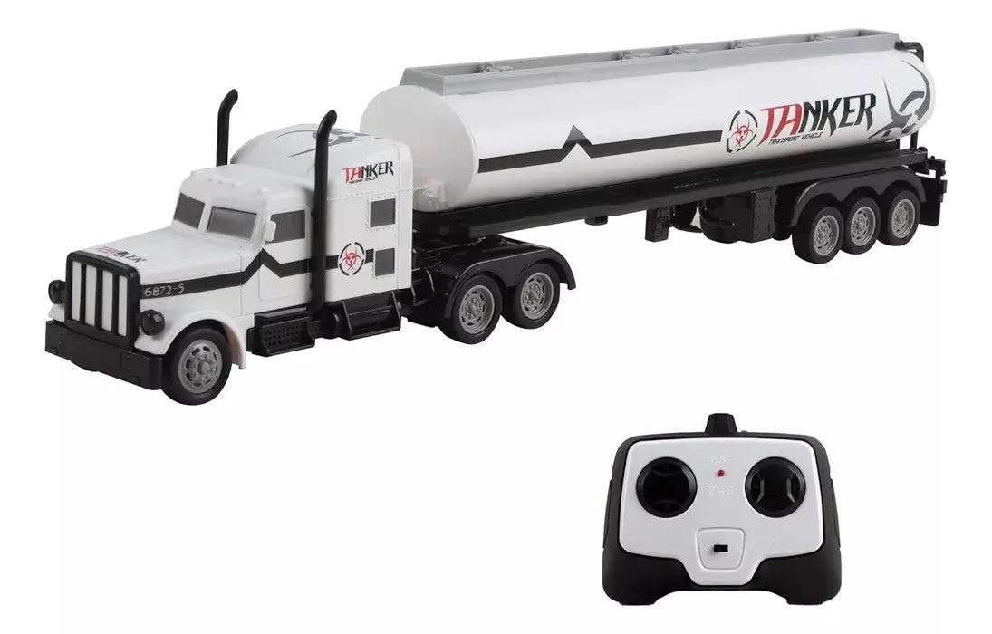 Tráiler a Control Remoto escala 1/16 Recargable, varios modelos - Chido Toys