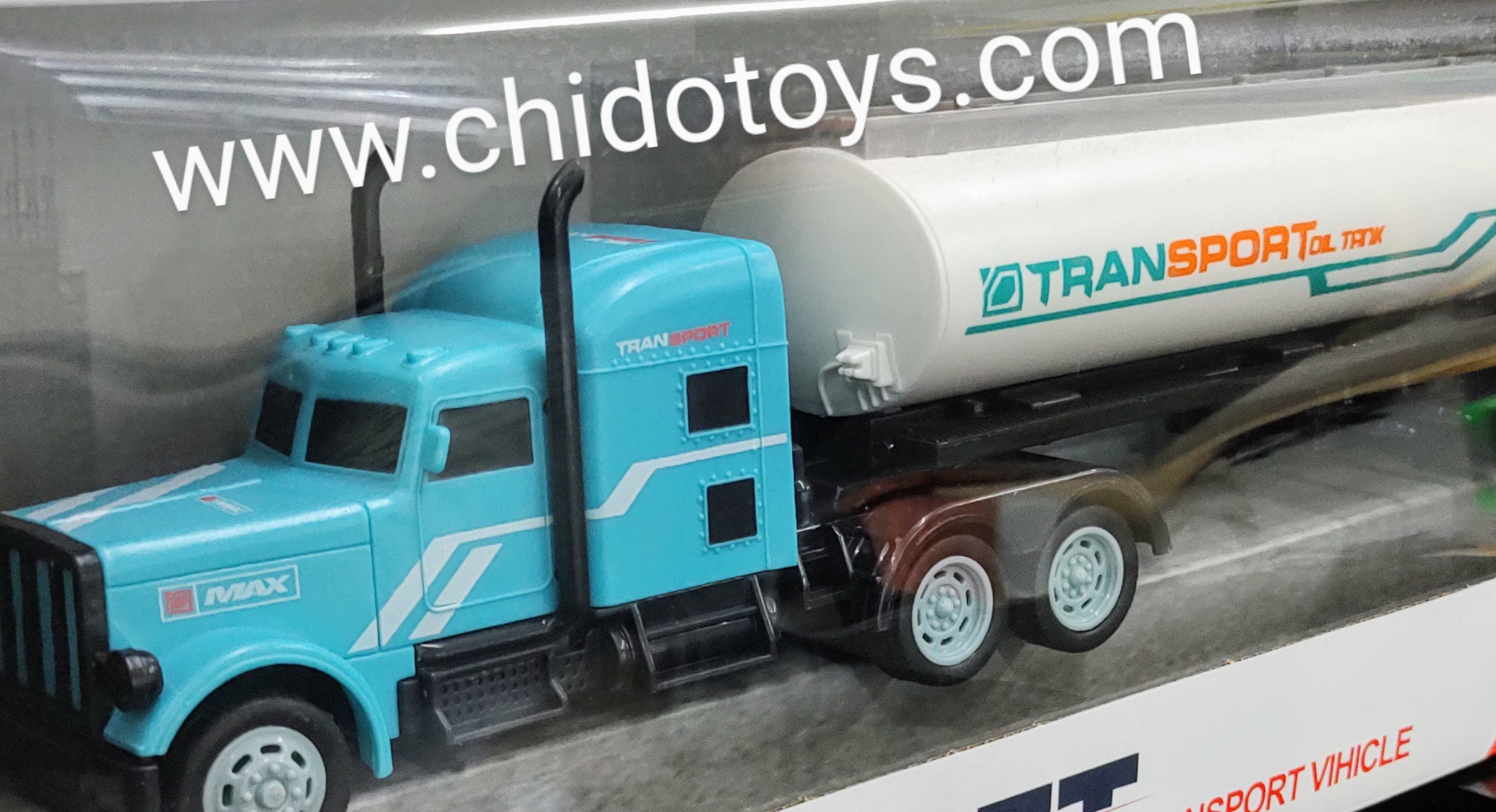 Tráiler a Control Remoto escala 1/16 Recargable, varios modelos - Chido Toys