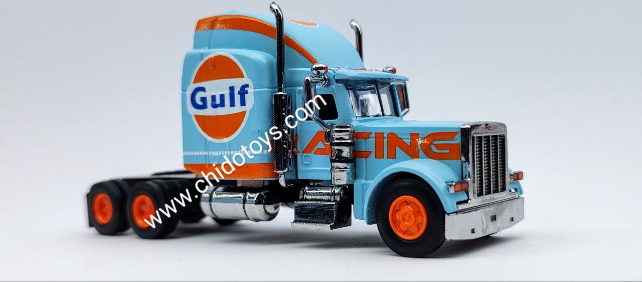 Tráiler a escala, marca Fine Works64, Modelo Peterbilt - Chido Toys